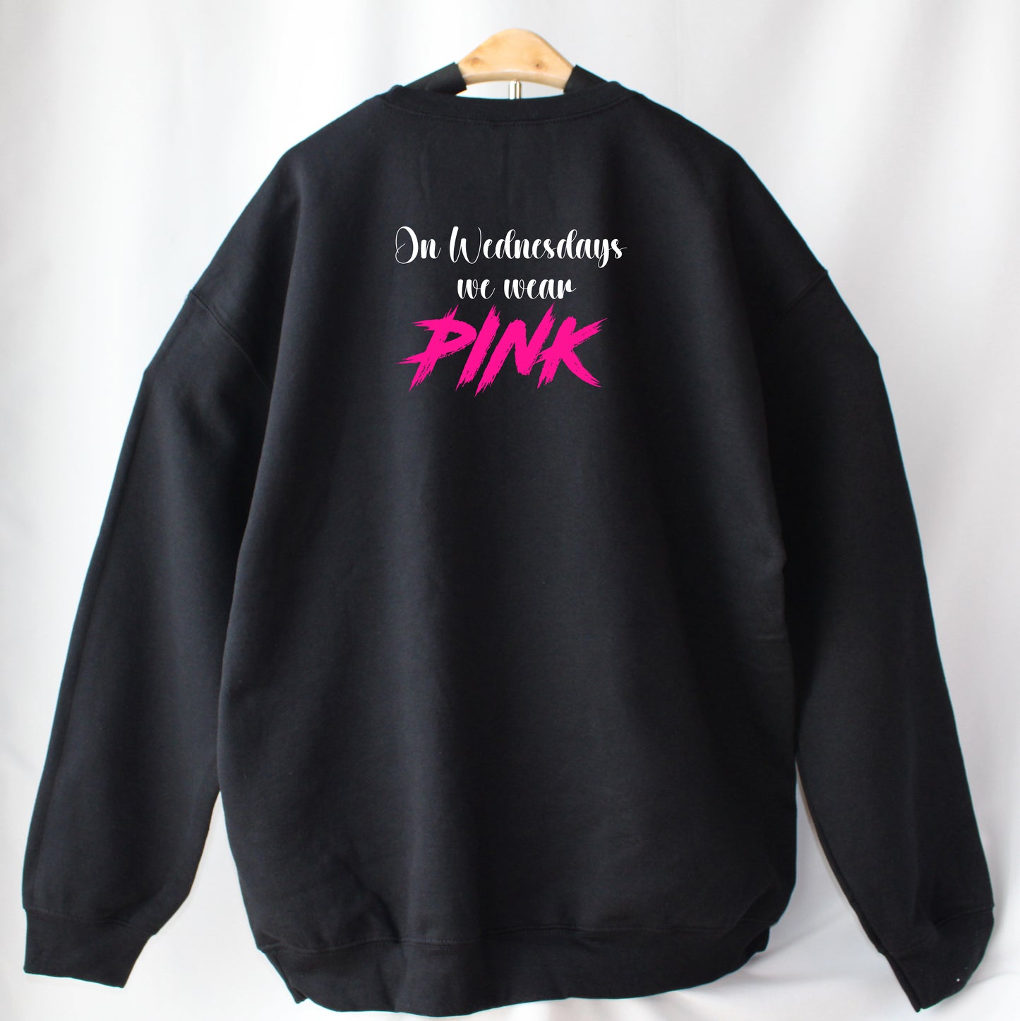 Sweatshirt On Wednesdays We Wear PINK
