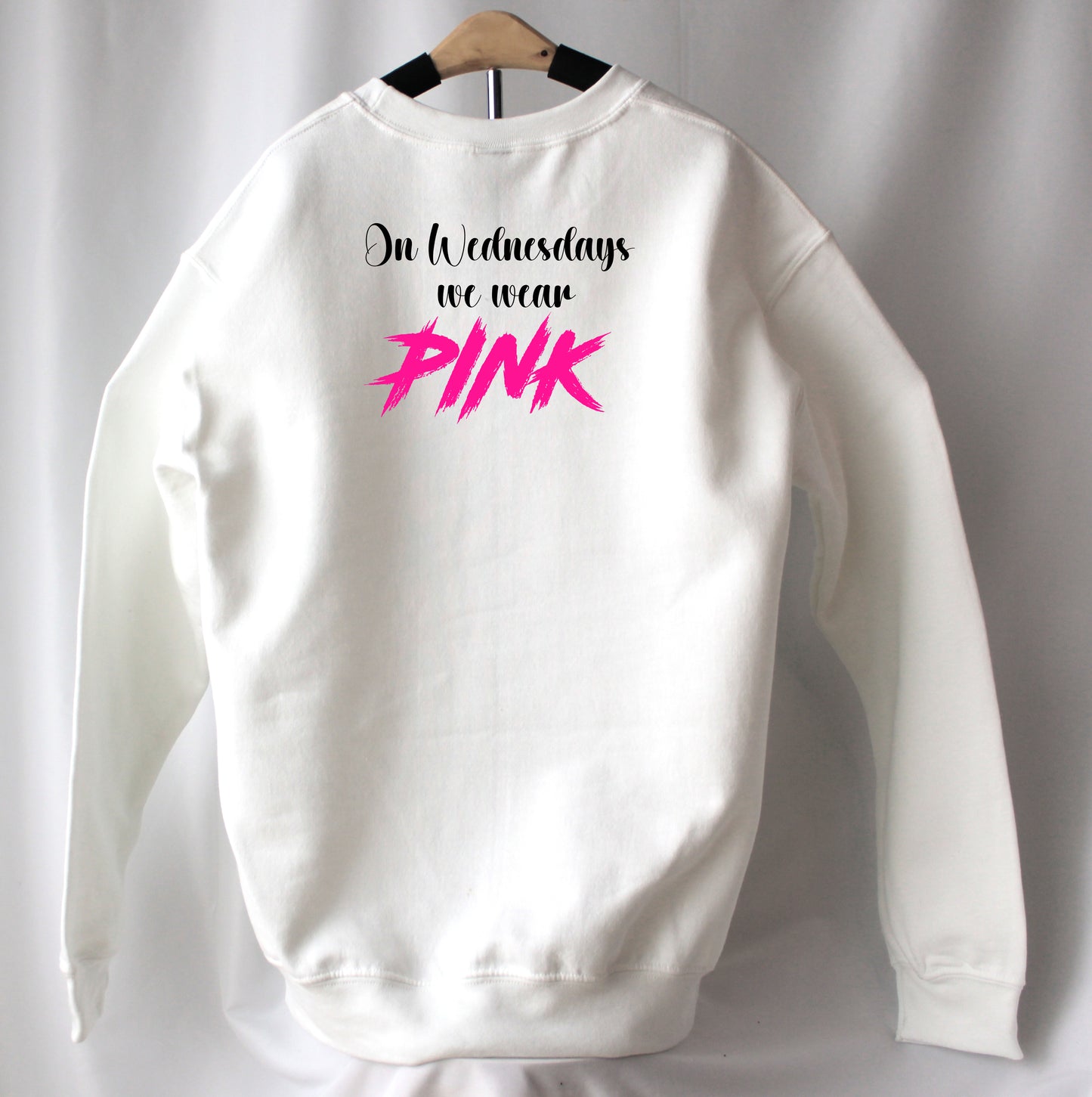 Sweatshirt On Wednesdays We Wear PINK