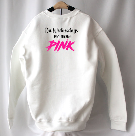 Sweatshirt On Wednesdays We Wear PINK